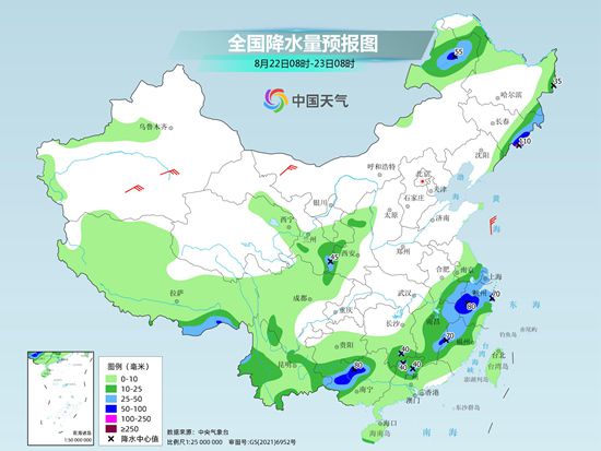 强降雨转战江南云南一带 南方闷热天气继续控场