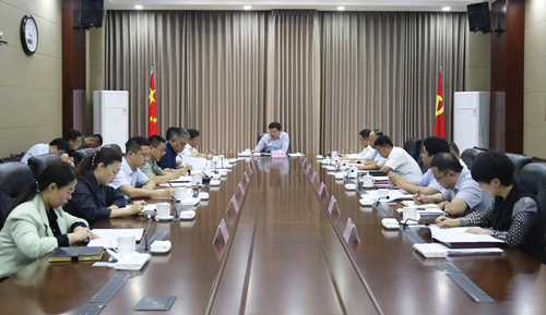 东昌府区委理论学习中心组开展第十次集体学习研讨