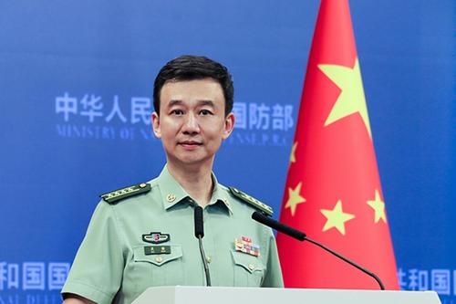 国防部回应海军054B新型护卫舰下水