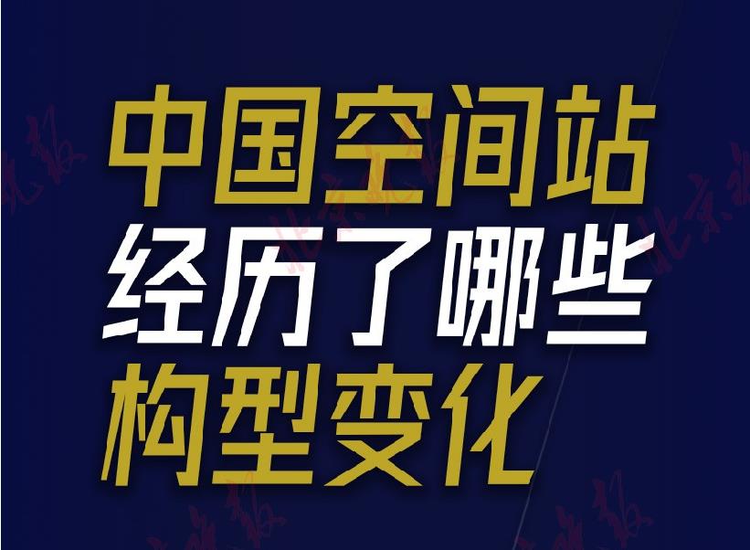 一图看懂中国空间站“变形记”