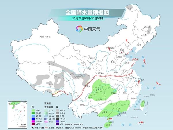 冷空气影响我国中东部地区 江南等地降温如换季
