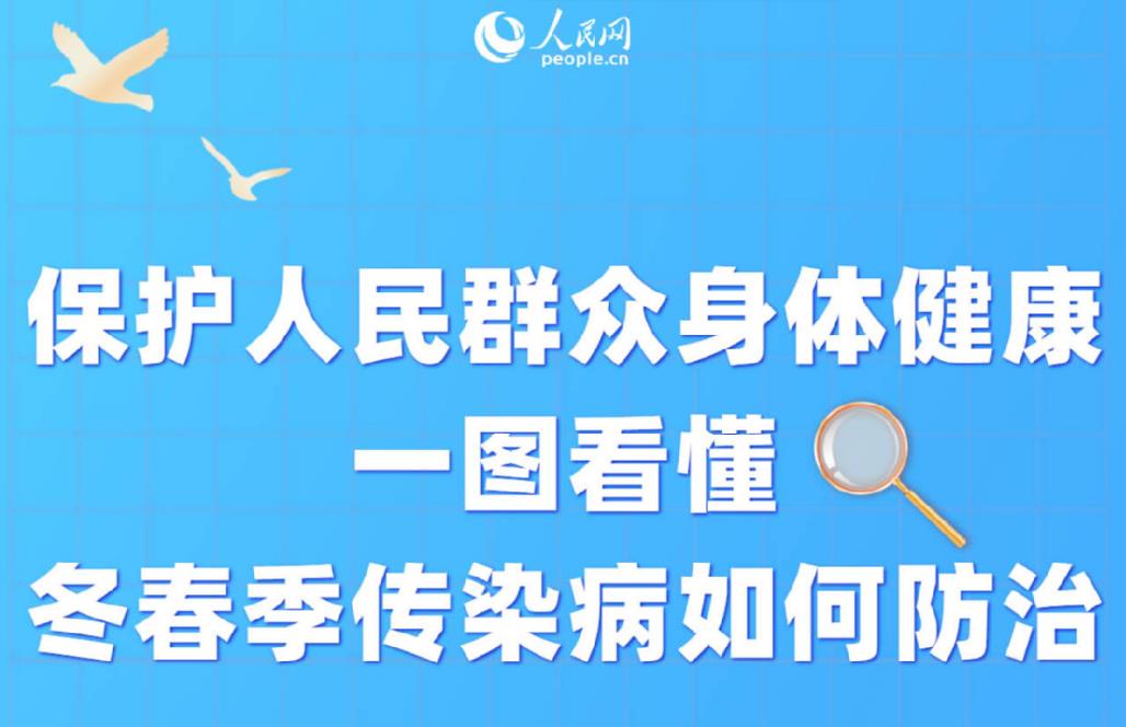 保护人民群众身体健康 一图看懂冬春季传染病如何防治