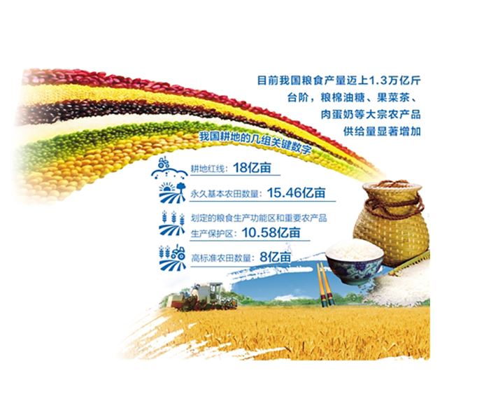 我国将多措并举确保2024年粮食产量保持在1.3万亿斤以上