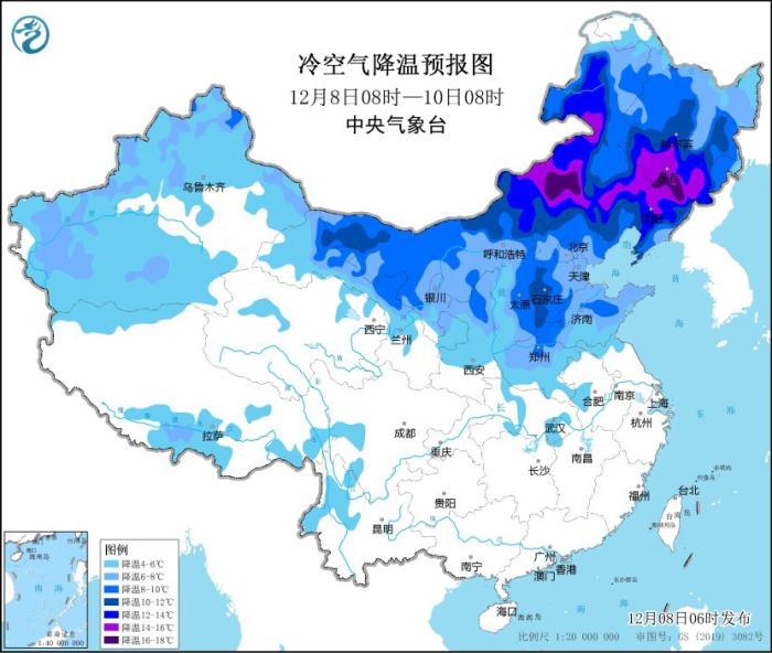 新一轮冷空气将影响北方 中东部地区将有雨雪天气
