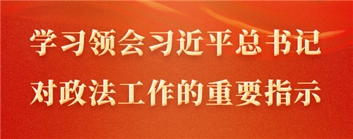 学习领会习近平总书记对政法工作的重要指示