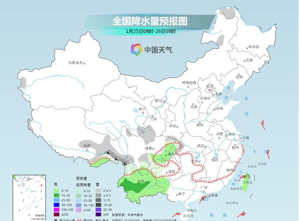 全国大部维持雨雪稀少格局 气温将步入回升通道