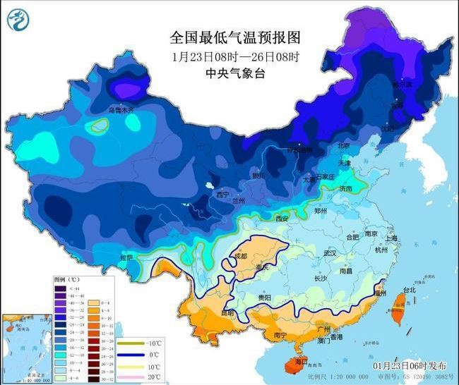 低温蓝色预警！贵州湖南等5省部分地区最低气温较常年偏低7℃以上