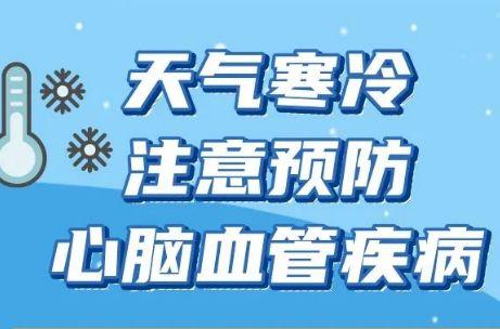 龙年首场寒潮来袭，心脑血管疾病怎么防？