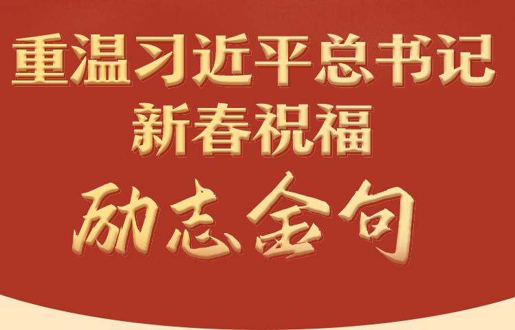 学习进行时丨重温习近平总书记新春祝福·励志金句