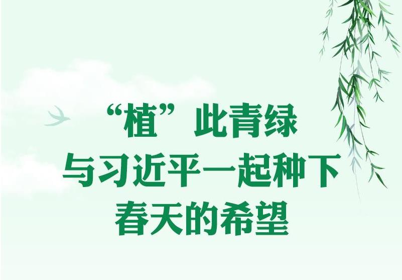 时习之丨“植”此青绿 与习近平一起种下春天的希望