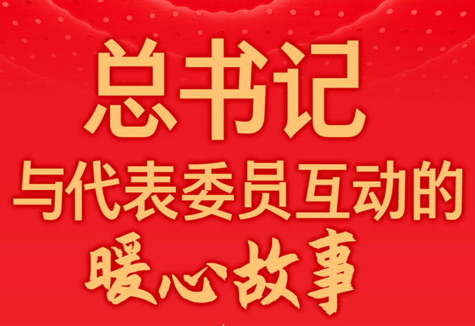 创意长图丨总书记与代表委员互动的暖心故事