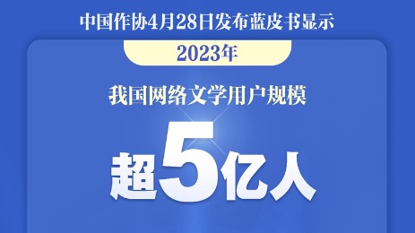 中国网络文学用户规模超5亿人