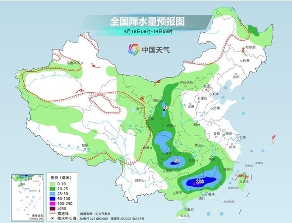中东部新一轮大范围降雨来袭 北方降温开启暖热感暂消