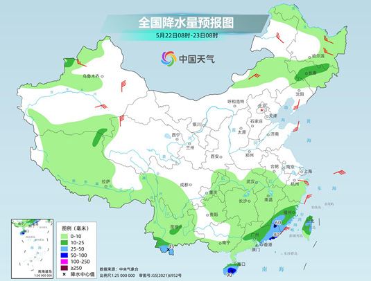 未来三天南方降雨不停歇 北方晴热发展多地或再现高温