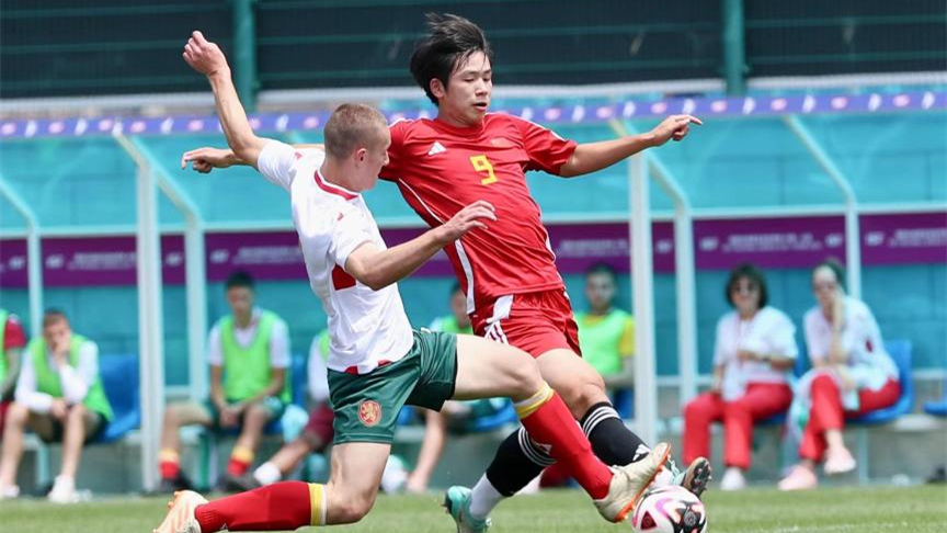国际中体联足球世界杯：两支中国男队率先晋级八强