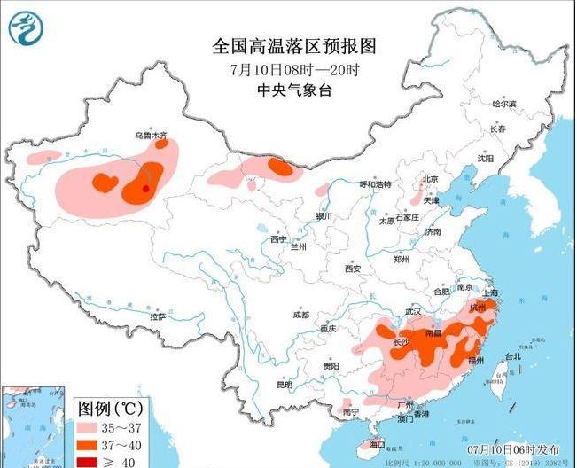 高温、暴雨双预警齐发 这些地区要注意