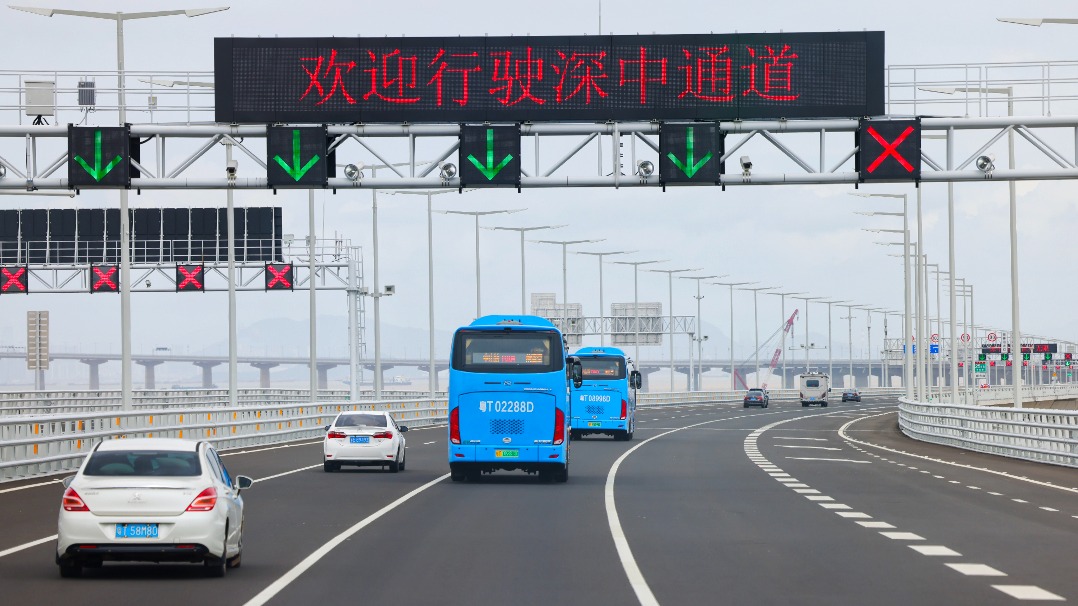 就在今天下午！深中通道通车试运营