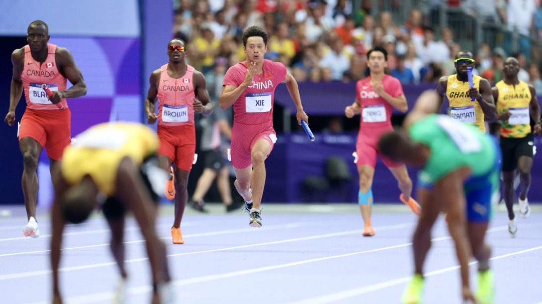 小组第一！中国队晋级男子4x100米接力决赛