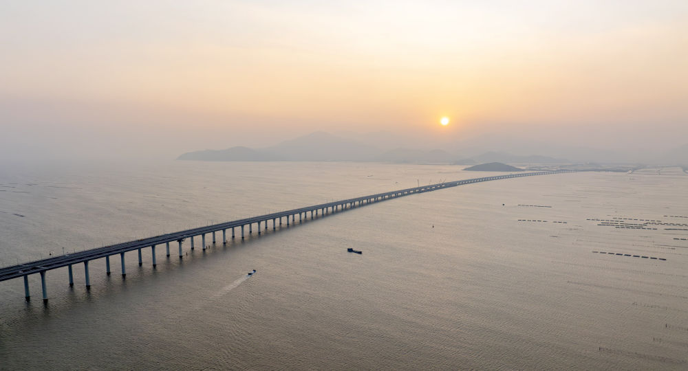 新华全媒+｜黄茅海跨海通道即将开通