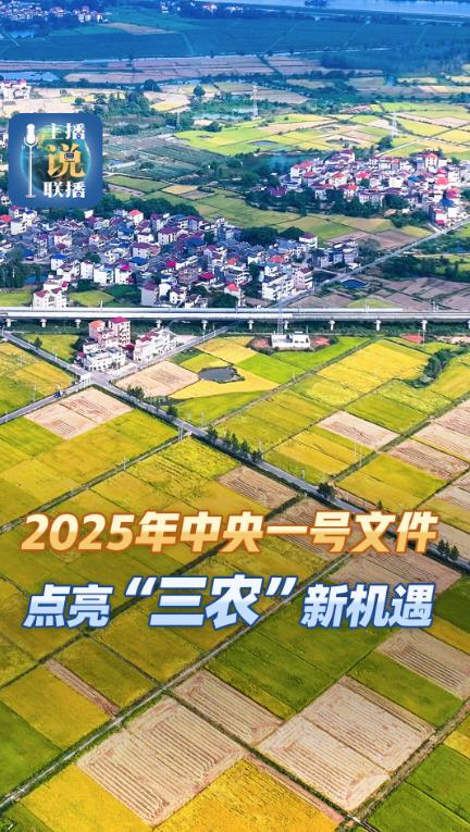 主播说联播 | 中央一号文件发力“三农”，新提法点亮新机遇