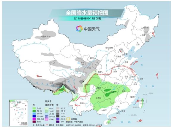 今后三天南方持续阴雨 北方雨雪增多 全国天气→