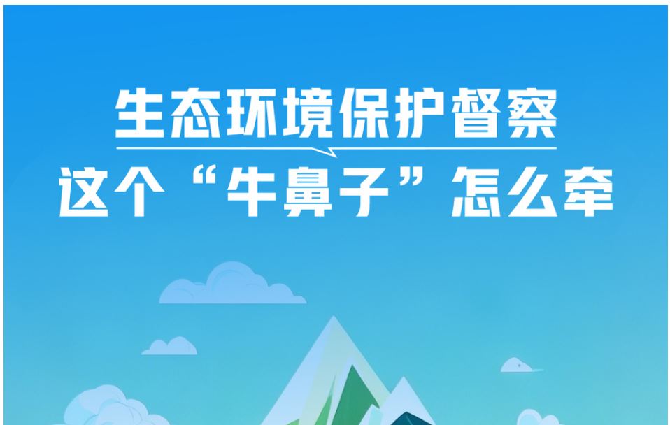 一见·生态环境保护督察，这个“牛鼻子”怎么牵
