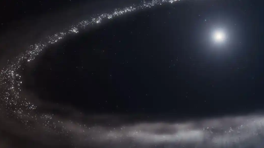 韦布望远镜首次确认系外恒星系统存在水冰