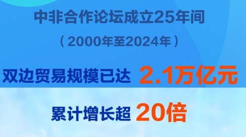 25年年均增速达14.2%，中非贸易规模已超2万亿元