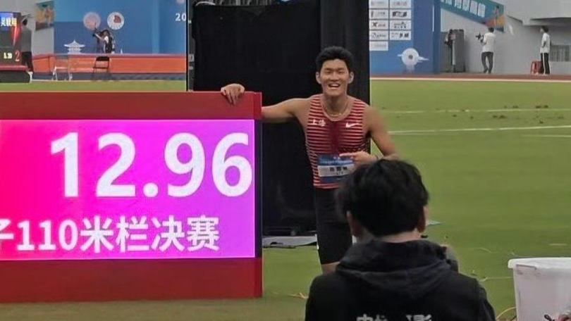 陈圆将打破男子110米栏（99厘米）亚洲青年纪录