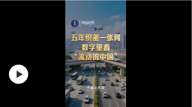 五年织密一张网，数字里看“流动的中国”
