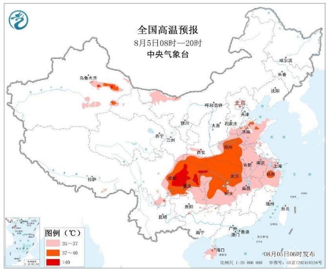 高温+暴雨+强对流三预警齐发 这些地方出门需注意安全