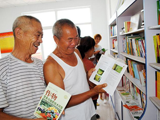 农民对农家书屋有新期盼