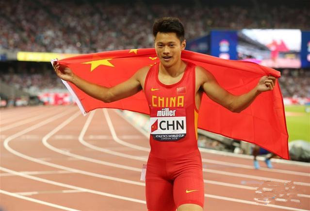 谢震业伦敦田径世界杯200米夺冠